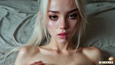 Cover for 'Hot Blonde Girl Sucks Big Cock | Big Tits And Ass Stepsis [AI]'